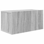 vidaXL Ensemble de meubles TV 10 Pièces Sonoma gris Bois d'ingénierie