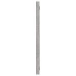 vidaXL Miroir de salle de bain Gris béton 80x1 5x37 cm Aggloméré