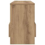 vidaXL Étagère à magazines Chêne artisanal 68 5 x 30 x 45 cm