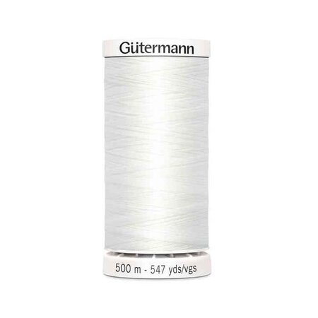 Gütermann Fil à coudre 'Allesnäher' SB, 500 m, couleur: blanc 800 GÜTERMANN