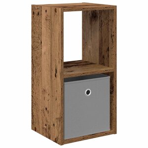vidaXL Table de chevet Bois ancien 30 5 x 27 x 59 5 cm
