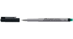 Marqueur CD/DVD MULTIMARK nonPermanent S, noir 0,4 mm FABER-CASTELL