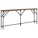 vidaXL Table console Bois Ancien 180 x 23 x 75 cm