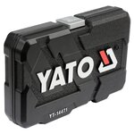 YATO Kit d'outils de 38 pièces en métal Noir YT-14471