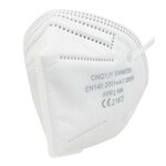 FFP2 ce2163 certifié - boite en français - carton de 100 boite de 20 masques - sachet individuel