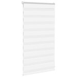 vidaXL Store zèbre blanc 70x100 cm largeur du tissu 65 9 cm polyester