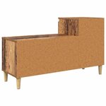 vidaXL Cabinet à chaussures avec tiroir Bois ancien 102 x 36 x 60 cm