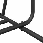 vidaXL Porte-vêtements Noir 62 x 48 x 158 cm Acier