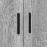 Armoire de rangement vidaXL Gris Sonoma 103x41x40 cm en bois aggloméré