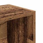 vidaXL Bibliothèque vieux bois 31x24x102 cm bois d'ingénierie