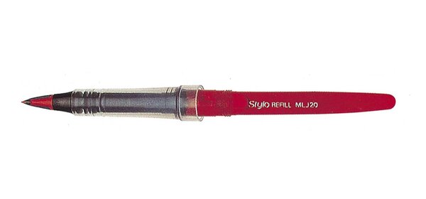 Recharge Pour feutre Plume MLJ20 Rouge PENTEL