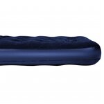 Bestway Lit gonflable floqué avec pompe à pied intégrée 203x152x28 cm