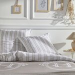 Parure de lit housse de couette 220 x 240 + 2 taies d oreiller 63 x 63