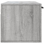 vidaXL Armoire murale sonoma gris 100x36 5x35 cm bois d'ingénierie