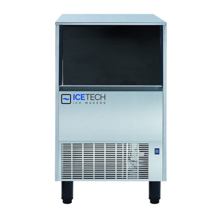 Machine à glaçon icetech ps - glaçon creux - 62 kg - icetech -  - acier inoxydable 593x557x934mm