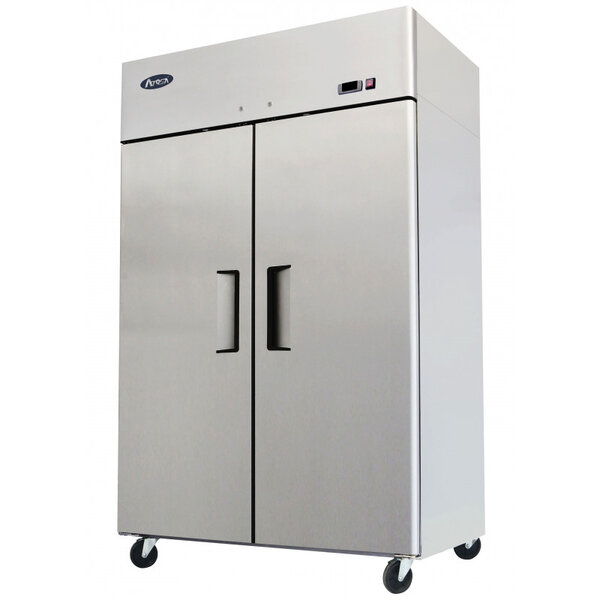 Grande armoire réfrigérée positive 900 l - inox - atosa - r600a - acier inoxydable29001200pleine x730x1945mm