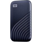 WD - Disque SSD Externe - My Passport™ - 500Go - USB-C - Bleu