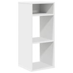 vidaXL Bibliothèque blanc 34x31x80 cm bois d'ingénierie