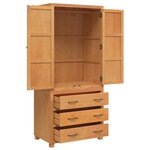 vidaXL Ensemble de meubles de rangement Marron Bois d'ingénierie