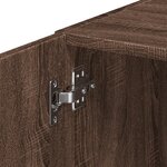 vidaXL Armoire murale chêne marron 70x42 5x40 cm bois d'ingénierie