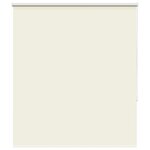 vidaXL Store enrouleur occultant blanc cassé 140x150 cm largeur tissu