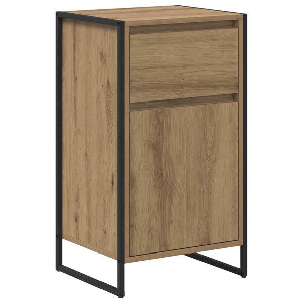 vidaXL Buffet Chêne artisan 81 x 36 x 150.5 cm Bois d'ingénierie