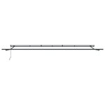 vidaXL Auvent Rétractable Manuel Multicolore 600 × 350 cm tissu