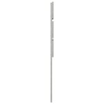 vidaXL Tête de lit Gris béton 75 cm Bois d'ingénierie
