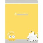 Cahier piqûre 32 pages  seyès 3 mm 90 g  format 17 x 22 cm conquerant