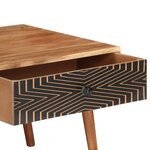 vidaXL Table basse 100x50x39 cm Bois d'acacia solide