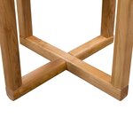 vidaXL Table d'appoint 40 x 50 cm Bois de chêne massif
