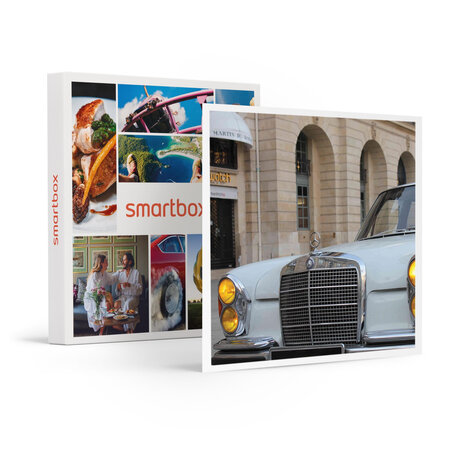 SMARTBOX - Coffret Cadeau Visite insolite de Paris en Mercedes 280 SE avec dégustation de macarons -  Sport & Aventure