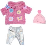 Zapf Creation 833834 - BABY born Tenue Deluxe joli rose pour poupée 43cm