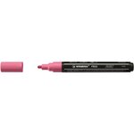 Marqueur pointe moyenne FREE acrylic T300 rose x 5 STABILO