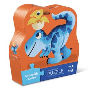 Puzzle 12 pieces - Amis Dino