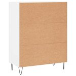 vidaXL Buffet blanc 69 5x34x90 cm bois d'ingénierie