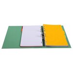 Classeur à levier PVC A4 dos de 70mm. - Vert x 10 EXACOMPTA