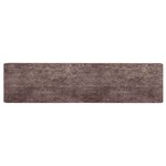 vidaXL Coureur de Tapis MARSA Gris 100 x 450 cm Polyester et PVC