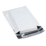 Lot de 250: pochette plastique opaque "aller-retour" 60 microns 24x34 cm