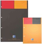 Bloc-notes International 'NOTEPAD' A4+ 160 pages 90g Ligné Perforé Jaune OXFORD