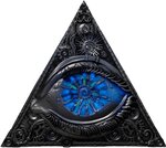 Pièce de monnaie en Argent 2000 Francs g 62.2 (2 oz) Millésime 2025 Conspiracy DIGITIZED EYE OF PROVIDENCE