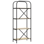 vidaXL Étagère Chêne sonoma 60 x 30 x 146 cm Bois d'ingénierie