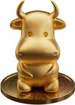 Monnaie OX Chinese Zodiac Bimetal Cuivre Argent 15 Cedis Ghana 2026 (PRÉCOMMANDE)