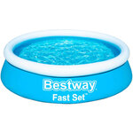 Bestway Piscine gonflable Fast Set Rond 183x51 cm Bleu