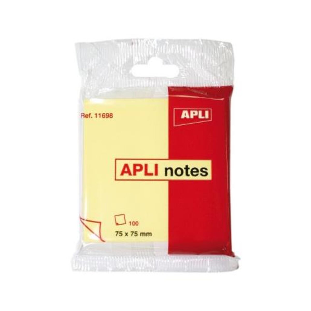Apli Cubo De Notas Adhesivas Funny 75x75mm Cubo De 400h Colores Flu Surtidos Apli 10974