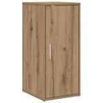 vidaXL Armoire à chaussures chêne artisanal bois d'ingénierie