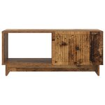 vidaXL Table basse Bois ancien 90 x 50 x 40 cm Bois d'ingénierie
