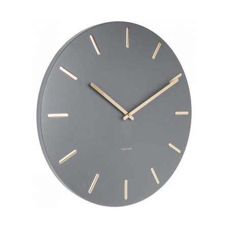 Horloge en métal charme 45 cm