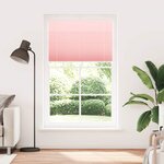 vidaXL Store plissé rose 120x200 cm largeur du tissu 119 4cm polyester