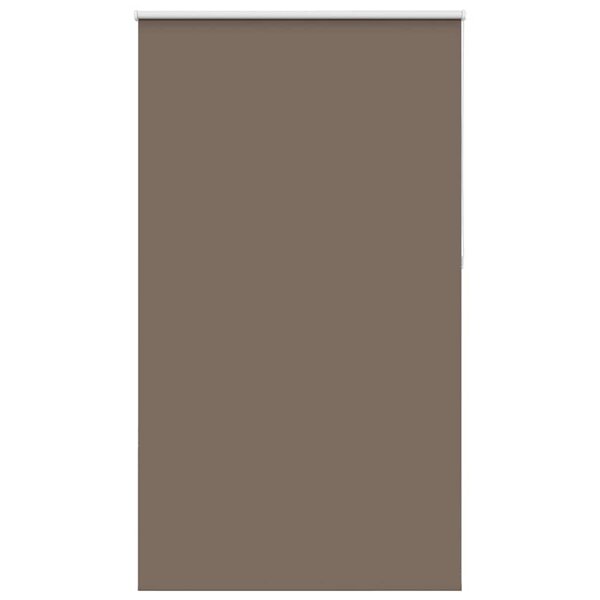 vidaXL Store enrouleur occultant café 135x210cm largeur du tissu